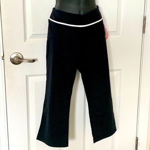Black Capri Workout Pants